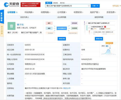 小米布局金融科技新領(lǐng)域 成立產(chǎn)融大數(shù)據(jù)公司，涉足區(qū)塊鏈與數(shù)據(jù)服務(wù)