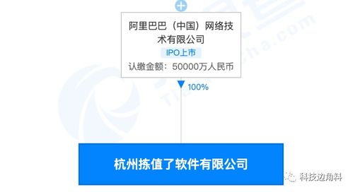 阿里巴巴成立揀值了軟件公司，注冊資本5億元深耕數(shù)據(jù)處理與存儲市場